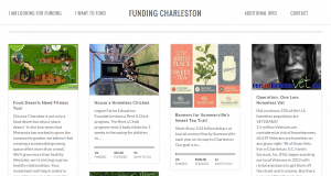 成立は少ないけど案件登録はそこそこある Funding Charleston