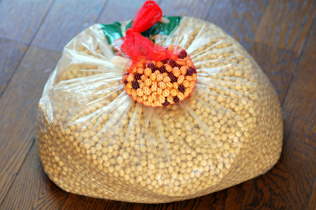 今回は地元「美里大豆」と自分で作った豆のブレンド