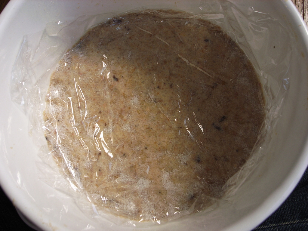 ラップをぴったりして