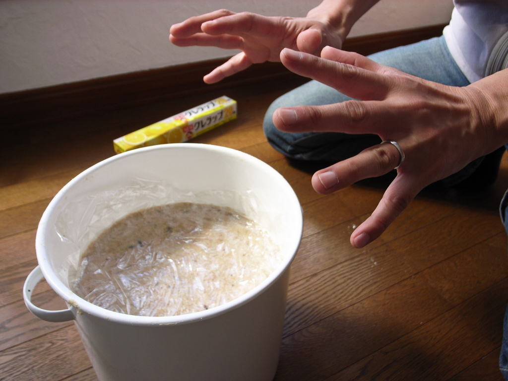 「美味しくなーれ」と唱える