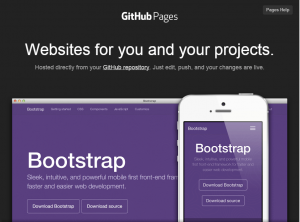 無料で使えるGitHub Pages