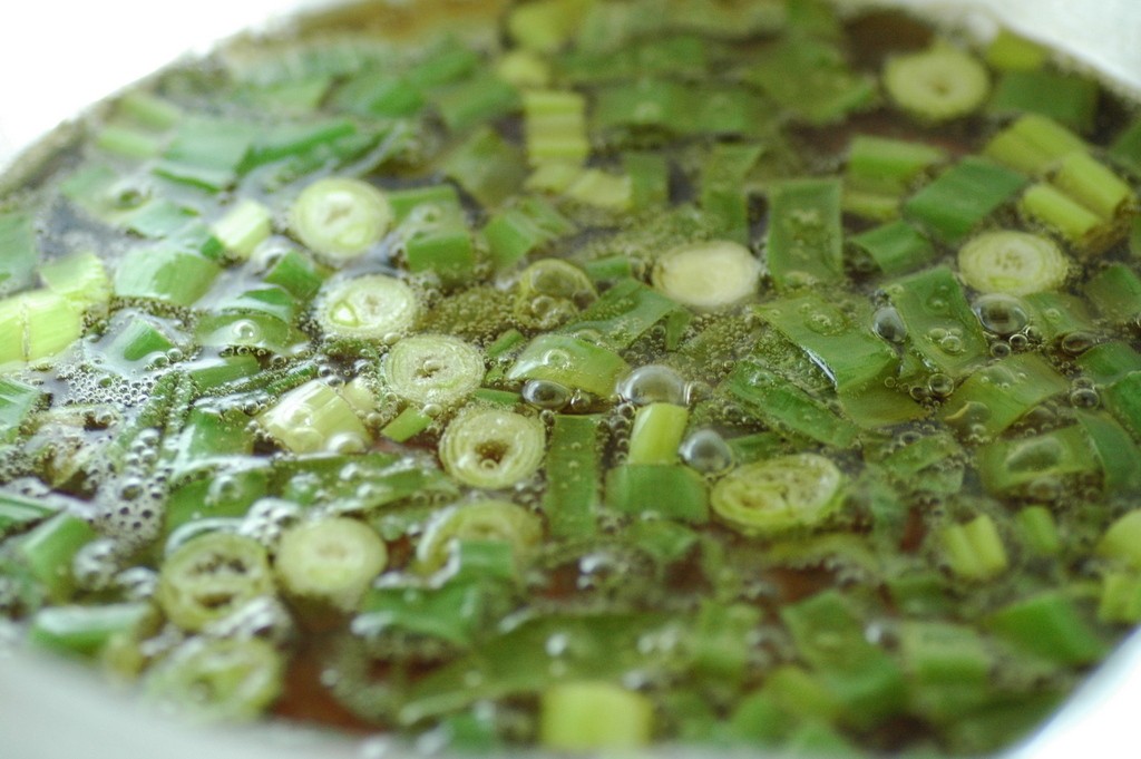 フツフツ青ネギ良い香り