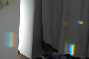 長方形型の虹色